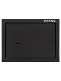 Сейф мебельный BRABIX "SF-230KL", 230х310х250 мм, ключевой замок, черный, 291146, S103BR211514