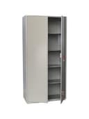 Шкаф металлический для документов BRABIX "KBS-10", 1803х880х390 мм, 77 кг, 2 отделения, сварной, 291159
