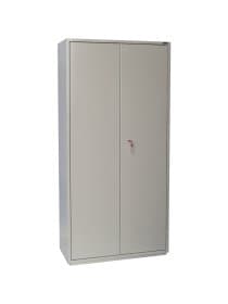 Шкаф металлический для документов BRABIX "KBS-10", 1803х880х390 мм, 77 кг, 2 отделения, сварной, 291159