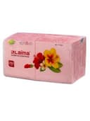 Салфетки бумажные, 250 штук, 24х24 см, LAIMA, красные (пастельный цвет), 100% целлюлоза, 111950