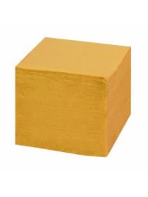 Салфетки бумажные 400 шт., 24х24 см, "Big Pack", жёлтые, 100% целлюлоза, LAIMA, 114726