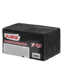 Салфетки бумажные 400 шт., 24х24 см, "Big Pack", черные, 100% целлюлоза, LAIMA, 115401
