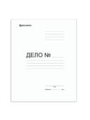 Скоросшиватель картонный BRAUBERG, гарантированная плотность 280 г/м2, до 200 л., 122291