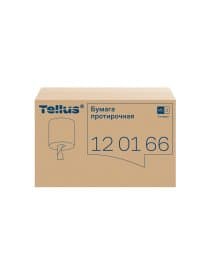 Бумага протирочная с центральной вытяжкой 275 м, Tellus/TORK (M2) UNIVERSAL, 1-слойная, белая, КОМПЛЕКТ 6 рулонов, 120166