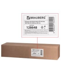 Блокнот для флипчарта ПЛОТНЫЙ 80 г/м2, BRAUBERG, 67,5х98 см, 50 листов, белый (ЧИСТЫЙ), 128648