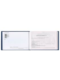 Бланк документа "Зачетная книжка для ВУЗа", 101х138 мм, STAFF, 129141