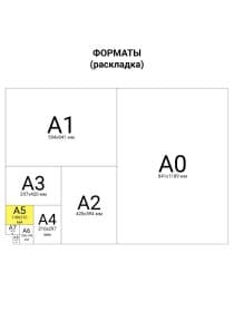 Бланк бухгалтерский типографский "Накладная", А5 (134х192 мм), СКЛЕЙКА 100 шт., 130011