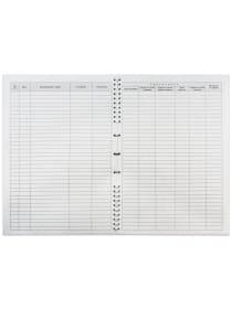 Книга учета доходов и расходов, 50 л., картон, на гребне, А4 (204х290 мм), 13с21-50