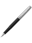 Ручка перьевая PARKER "Jotter Bond Street Black CT", черный, детали нержавеющая сталь, синяя, 2030947