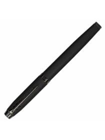Ручка перьевая PARKER "IM Achromatic Black BT", черный матовый, нержавеющая сталь, синяя, 2127741