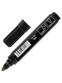 Маркер перманентный универсальный ЧЕРНЫЙ CENTROPEN "Maxi Marker", 2-4 мм, 8936, 5 8936 0112