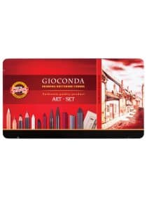 Набор художественный KOH-I-NOOR "Gioconda", 39 предметов, металлическая коробка, 8891000001PL
