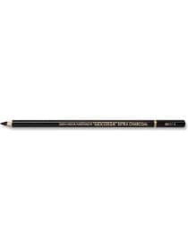 Карандаш угольный KOH-I-NOOR, 1 шт., "Gioconda" EXTRA, черный, B, 8811002003KS