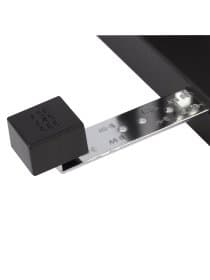 Дырокол металлический МОЩНЫЙ KW-trio, до 150 л., черный, 952