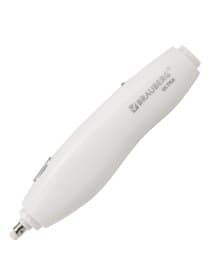 Ластик электрический BRAUBERG "ULTRA", АККУМУЛЯТОР, зарядка USB, + 16 сменных ластиков, 229609
