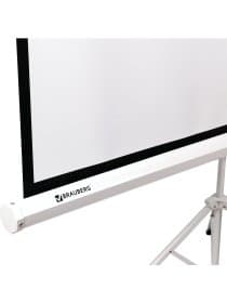 Экран проекционный на треноге (150х200 см), матовый, 4:3, BRAUBERG "TRIPOD", 236732