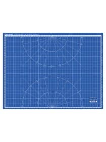 Коврик (мат) для резки BRAUBERG EXTRA 5-слойный, А2 (600х450 мм), двусторонний, толщина 3 мм, синий, 237176