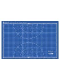 Коврик (мат) для резки BRAUBERG EXTRA 5-слойный, А3 (450х300 мм), двусторонний, толщина 3 мм, синий, 237177