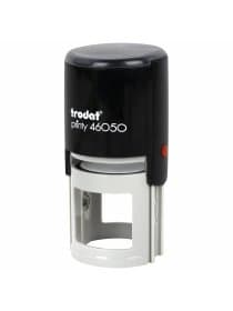 Оснастка для печатей D=50 мм, TRODAT 46050 P2, корпус черный, БЕЗ ПОДУШКИ (код подушки 238390), 44929