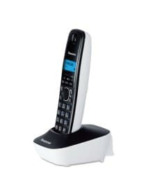 Радиотелефон PANASONIC KX-TG1611RUW, память 50 номеров, АОН, повтор, часы/будильник, белый