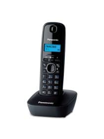 Радиотелефон PANASONIC KX-TG1611RUH, память 50 номеров, АОН, повтор, часы/будильник, серый