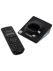 Радиотелефон PANASONIC KX-TG1711RUB, память на 50 номеров, АОН, повтор, часы/будильник, чёрный