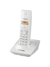 Радиотелефон PANASONIC KX-TG1711RUW, память на 50 номеров, АОН, повтор, часы /будильник (радиус 10-100 м), цвет белый