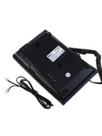 Телефон RITMIX RT-330 black, быстрый набор 3 номеров, мелодия удержания, черный, 15118350