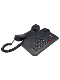 Телефон RITMIX RT-311 black, световая индикация звонка, тональный / импульсный режим, повтор, черный, 80002231
