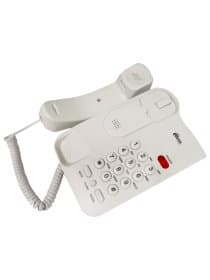 Телефон RITMIX RT-311 white, световая индикация звонка, тональный / импульсный режим, повтор, белый, 80002232