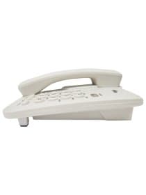 Телефон RITMIX RT-311 white, световая индикация звонка, тональный / импульсный режим, повтор, белый, 80002232