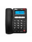 Телефон RITMIX RT-550 black, АОН, спикерфон, память 100 номеров, тональный / импульсный режим, черный, 80001483