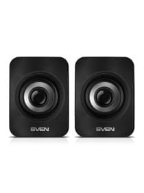 Колонки компьютерные SVEN 130, 2.0, 6 Вт, питание USB, черные, SV-020224