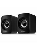 Колонки компьютерные SVEN 130, 2.0, 6 Вт, питание USB, черные, SV-020224