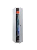 Шкаф металлический для одежды ПРАКТИК "ML/LS-11-40D", 2 отделения, 1830х400х500 мм, 23 кг, разборный, S23099403902