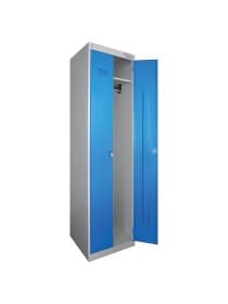 Шкаф металлический для одежды "ШРЭК-22-530", двухсекционный, 1850х530х500 мм, разборный