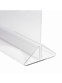 Подставка настольная для рекламных материалов ВЕРТИКАЛЬНАЯ (215х148 мм), формат А5, двусторонняя, STAFF, 291175