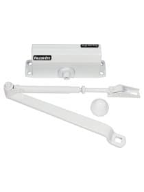 Доводчик FALCON EYE FE-B4W на дверь 65-85 кг, белый, 00-00110295