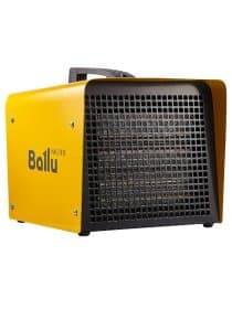 Тепловая пушка электрическая BALLU BKX-7, 5000 Вт, 220 B, терморегулятор, прямоугольная, желтая, НС-1051506