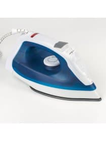 Утюг SONNEN SI-237A, 1800 Вт, антипригарное покрытие, синий/белый, 453504