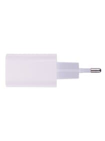 Зарядное устройство быстрое сетевое (220 В) SONNEN, Type-C PD 20 Вт, 3 A, белое, 455507