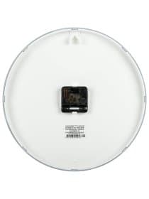 Часы настенные TROYKATIME (TROYKA) 77777710, круг, белые, серебристая рамка, 30,5х30,5х3,5 см