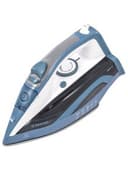 Утюг BRAYER BR4002, 2400 Вт, керамическое покрытие, самоочистка, антикапля, антинакипь, голубой