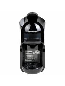 Кофемашина капсульная 3 в 1 для молотого кофе и капсул DOLCE GUSTO и NESPRESSO, SONNEN CM510, 1450 Вт, объем 0,6 л, 456336