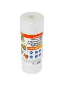 Рулон для вакуумного упаковщика, рифленый, 28х1500 см, 1 шт., SONNEN, максимальный вакуум, 456340