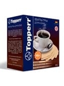 Фильтр TOPPERR №2 для кофеварок, бумажный, неотбеленный, 200 штук, 3049