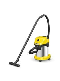 Пылесос хозяйственный KARCHER WD 3 S, мусоросборник 17 л, мощность 1000 Вт, желтый, 1.628-135.0