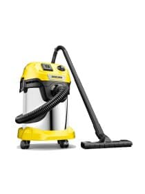 Пылесос хозяйственный KARCHER WD 3 PS, мусоросборник 17 л, мощность 1000 Вт, желтый, 1.628-190.0