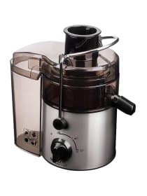 Соковыжималка SCARLETT SC-JE50S18, 800 Вт, стакан 0,6 л, емкость для жмыха 1 л, пластик, сталь/черный