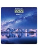 Весы напольные SCARLETT SC-BS33E022, электронные, вес до 180 кг, квадратные, стекло, звездное небо
